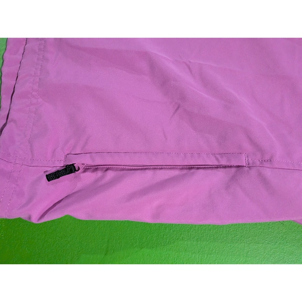 Adidas ClimaProof Pink Windbreaker Jacket Women's Large Golf Tennis 1/4‎ Zip - Picture 7 of 11